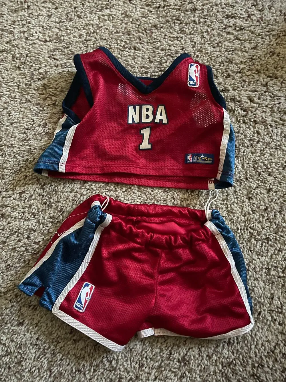 Build a bear NBA basketball outfit